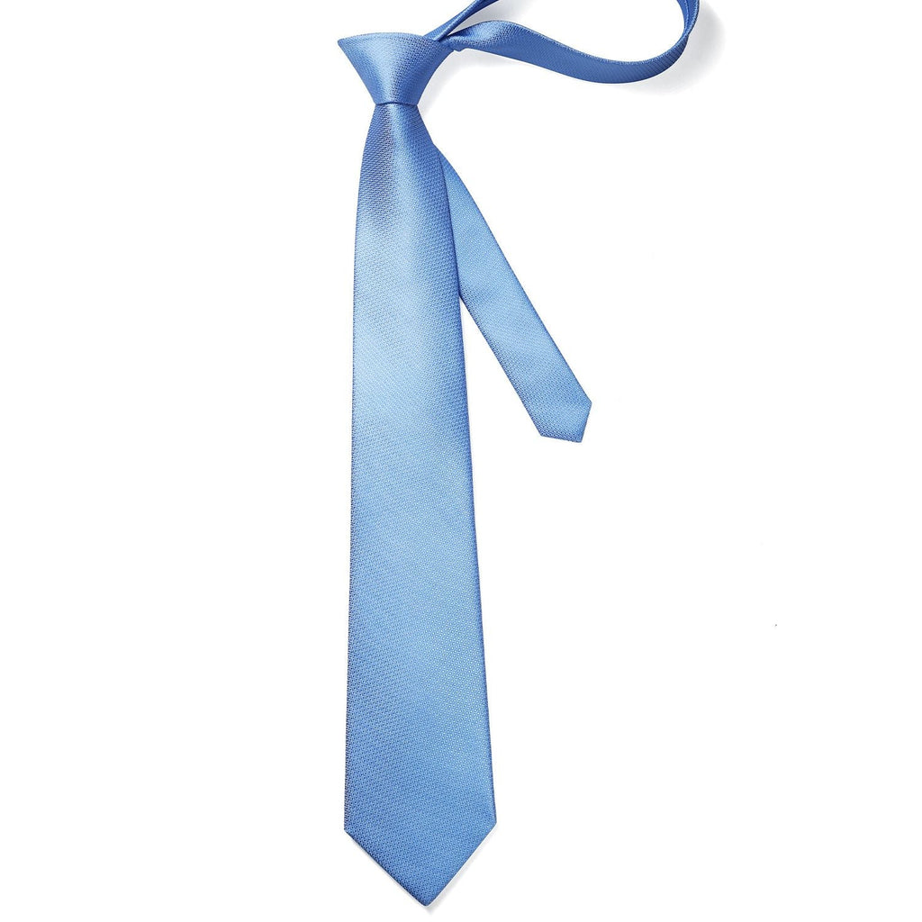 Hisdern Blue Plaid Wedding Accessories Set
