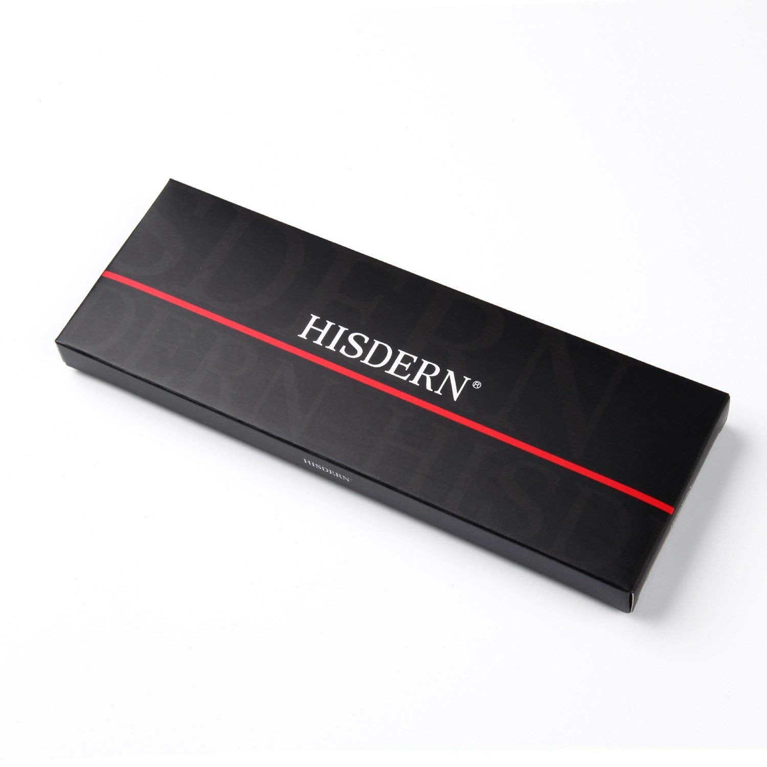 Hisdern Aqua Striped Business Tie Set