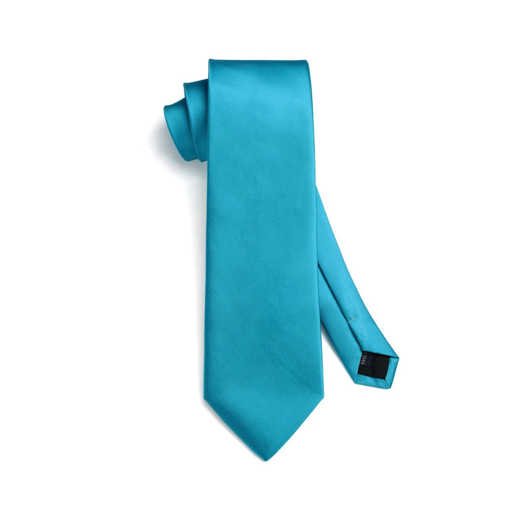 Hisdern Aqua Solid Wedding Accessories Set With Clip