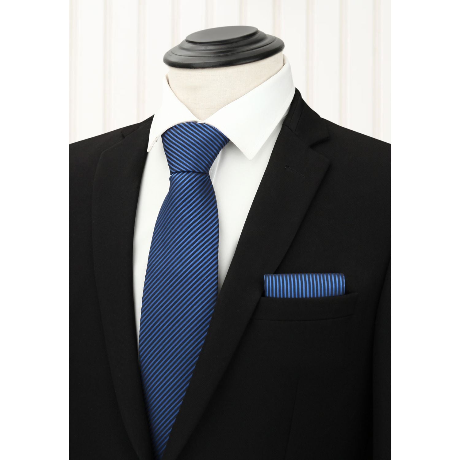 Hisdern 3-Piece Tie Set Wedding Accessory Gift Box Set T3-12