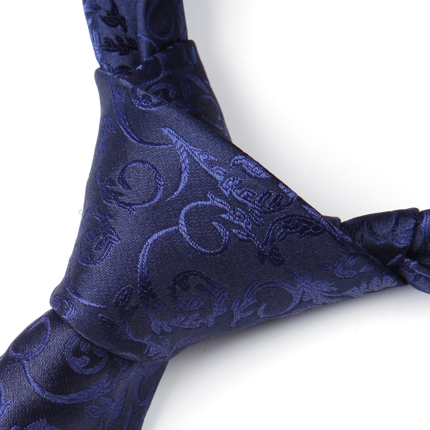 Hisdern Navy Floral Wedding Accessories Set