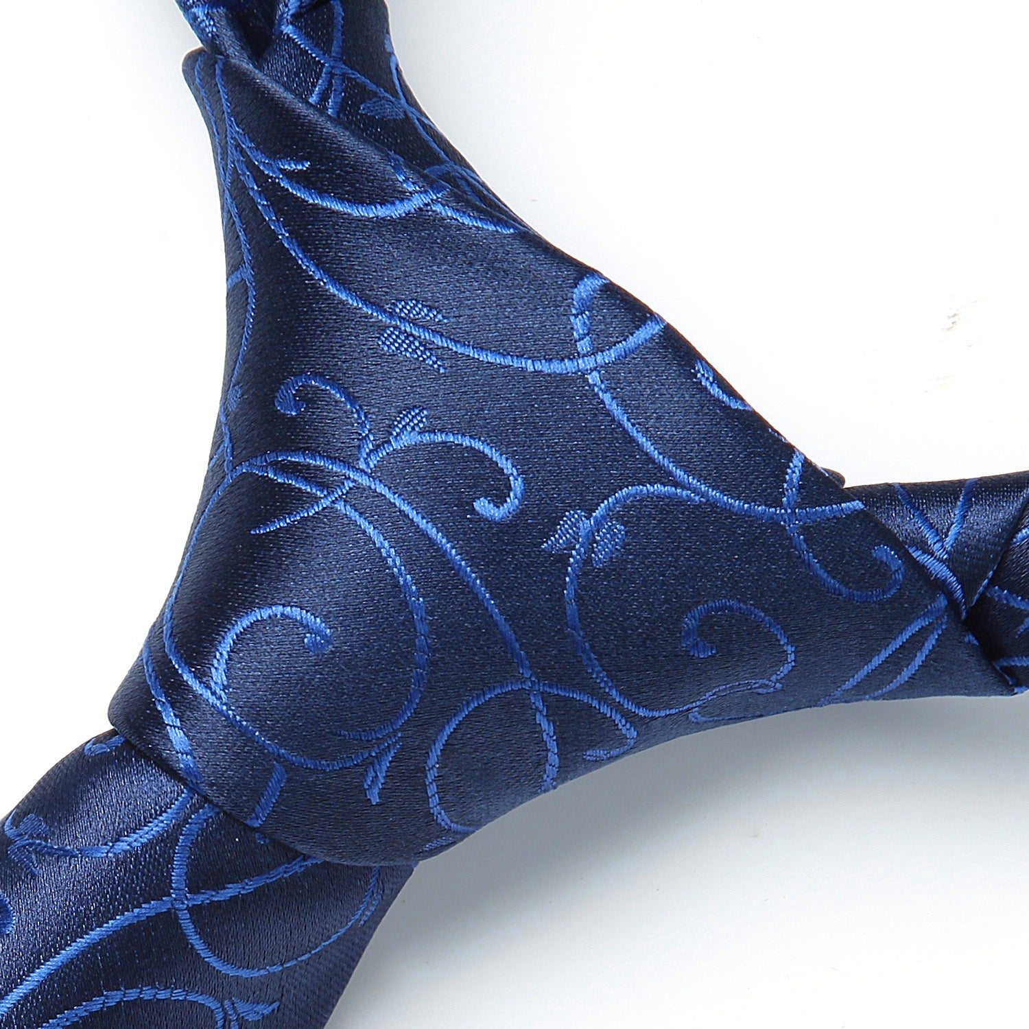 Hisdern Blue Floral Wedding Accessories Set